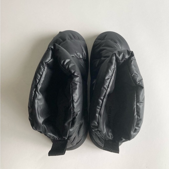 New Plumestudio Luna Black Nylon Pillow Puffy Slip On Booties Size EUR36, US 5.5 - Picture 9 of 14